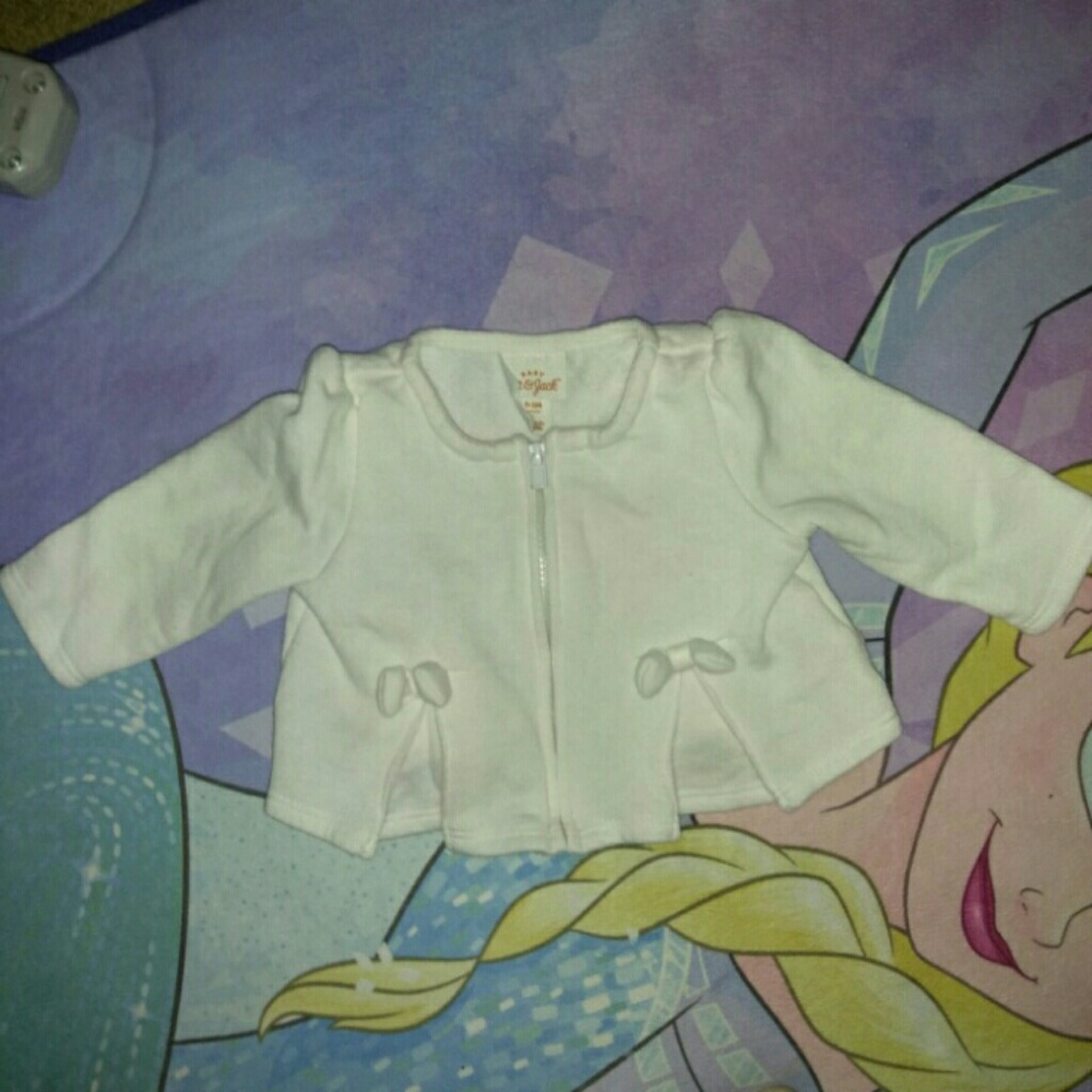 Cat and Jack zip up sweater